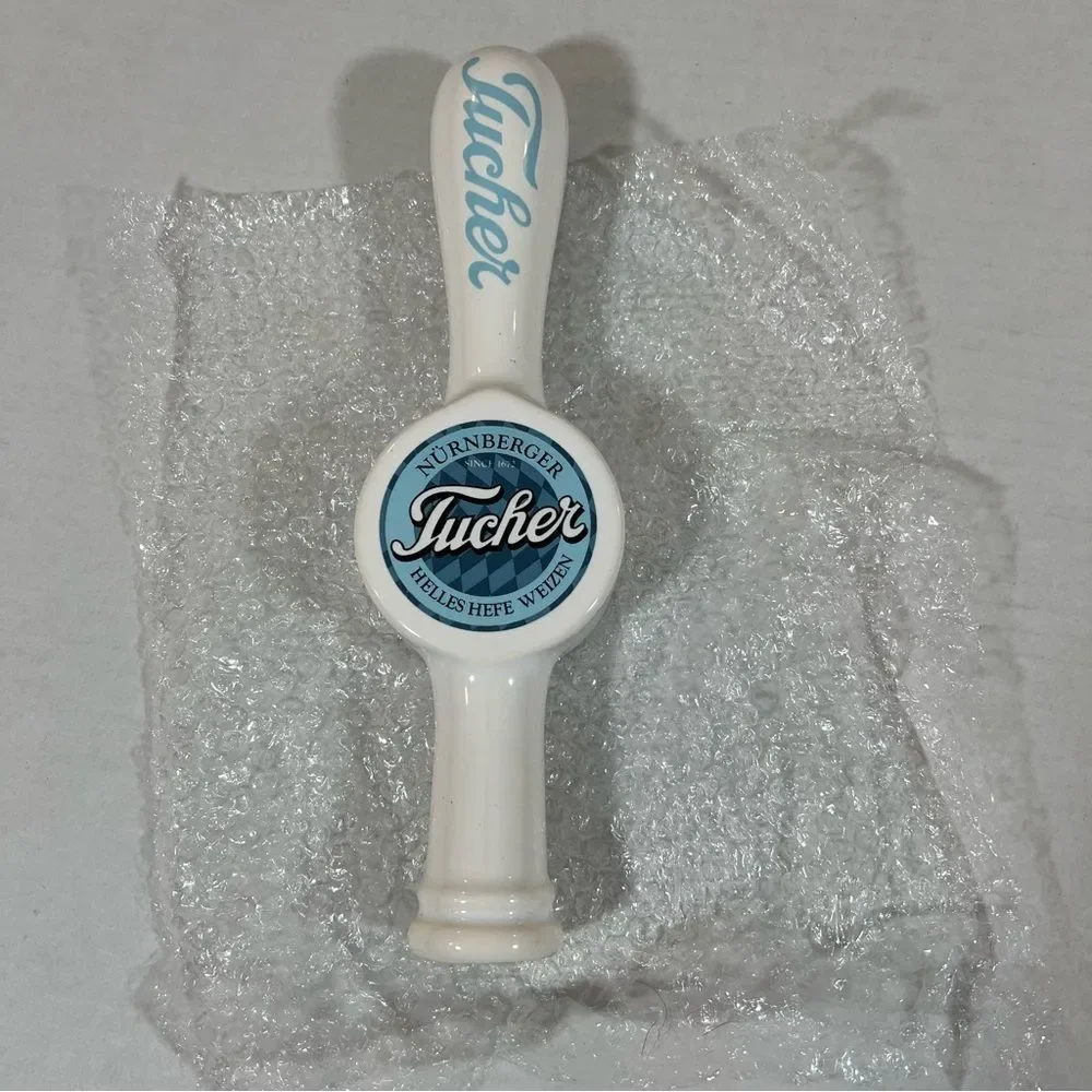 Tucher Helles Hefe Weizen beer tap handle